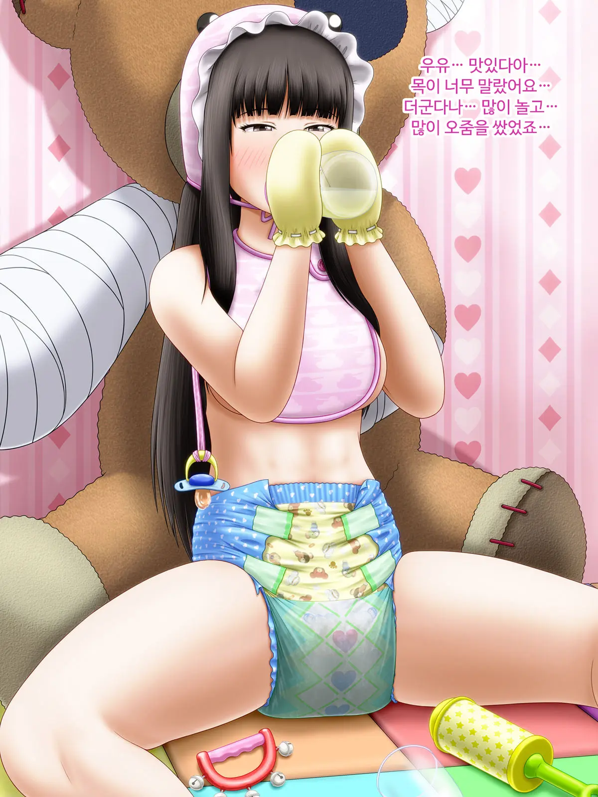 Shirouto Toukou Omutsu Tsuushin Soukangou CG Shuu Ver (Girls Und Panzer) | 아마추어 투고 기저귀 통신 창간호 CG집 Ver